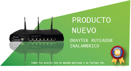 promocion 6 router draytek para internet